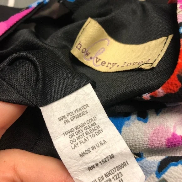 How Very Loved Halter Neck Floral Mini Dress - Picture 9 of 10